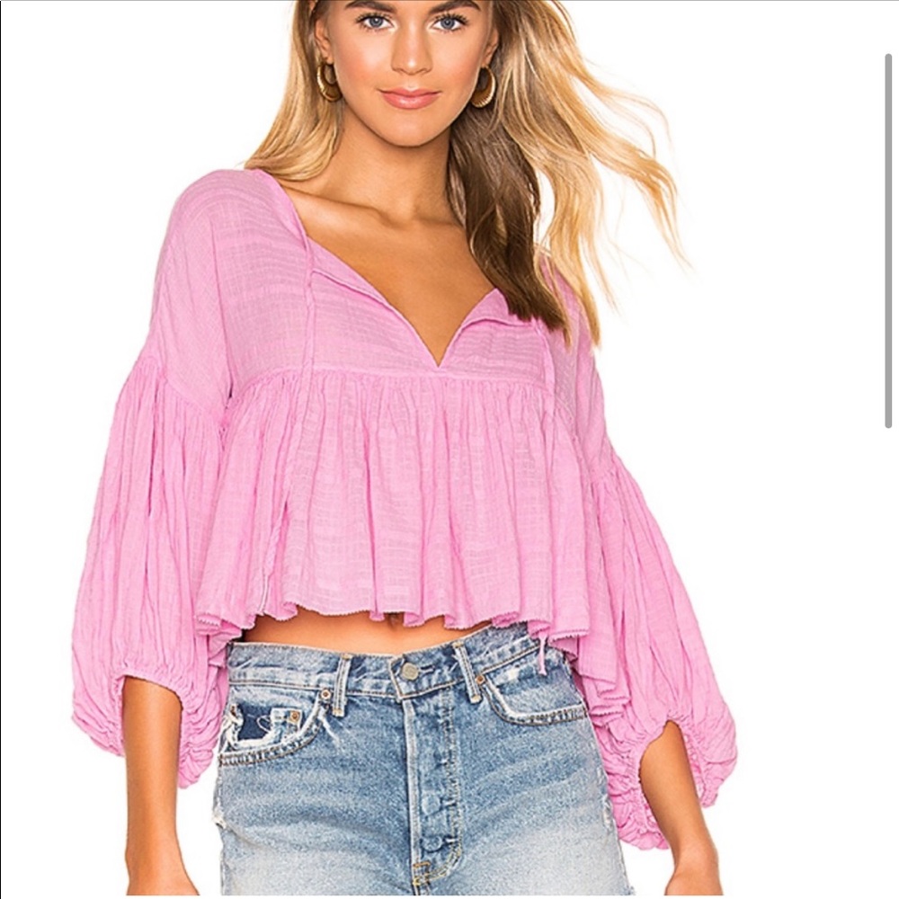 NOT FOR SALE LOOKING FOR XS OR S BEAUMONT MEWS BLOUSE IN PINK